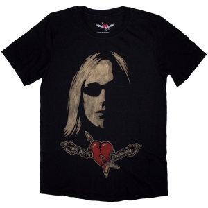 Tom Petty - Shades & Logo Uni Bl    ryhmässä MERCH / T-paita / Rockoff_Nya April24 @ Bengans Skivbutik AB (5534169r)
