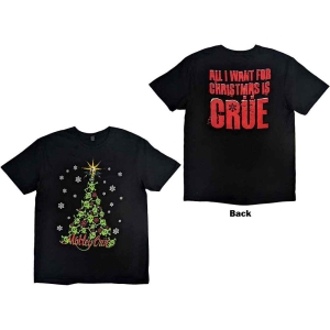 Motley Crue - Xmas Crue Uni Bl     (L) ryhmässä MERCHANDISE / T-paita / Heavy Metal @ Bengans Skivbutik AB (5534594)