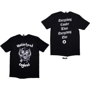 Motorhead - England Uni Bl    ryhmässä MERCH / T-paita / Rockoff_Nya April24 @ Bengans Skivbutik AB (5534672r)