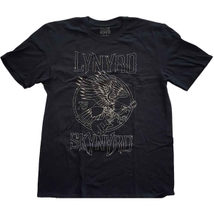 Lynyrd Skynyrd - '73 Eagle Guitar Uni Bl    ryhmässä MERCH / T-paita / Rockoff_Nya April24 @ Bengans Skivbutik AB (5534972r)