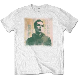 Liam Gallagher - Album Cover Uni Wht    ryhmässä MERCH / T-paita / Rockoff_Nya April24 @ Bengans Skivbutik AB (5535309r)