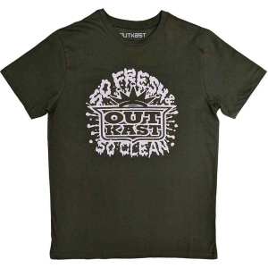 Outkast - So Fresh Uni Green ryhmässä MERCHANDISE / T-paita / Hip Hop-Rap @ Bengans Skivbutik AB (5535642r)