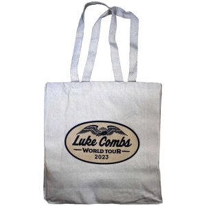 Luke Combs - Tour '23 Wings Natrl Tote B ryhmässä MERCHANDISE / Merch / Country @ Bengans Skivbutik AB (5535679)