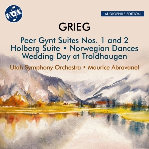 Utah Symphony Orchestra Maurice Ab - Grieg: Orchestral Works ryhmässä CD @ Bengans Skivbutik AB (5535733)