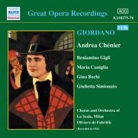 Giordano Umberto - Andrea Chenier ryhmässä CD @ Bengans Skivbutik AB (553575)