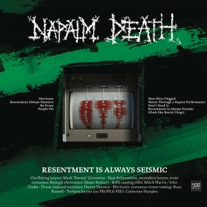 Napalm Death - Resentment Is Always Seismic - A Final Throw Of Throes ryhmässä Övrigt /  @ Bengans Skivbutik AB (5535764)