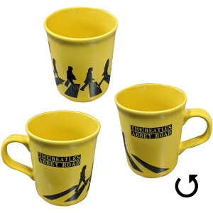 The Beatles - Abbey Road Silhouettes Yell Unboxed Mug ryhmässä MERCHANDISE / Merch / Pop-Rock @ Bengans Skivbutik AB (5535900)