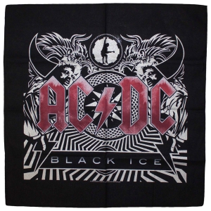 Ac/Dc - Black Ice Bandana ryhmässä MERCH / Minsishops-merch / Ac/Dc @ Bengans Skivbutik AB (5536273)