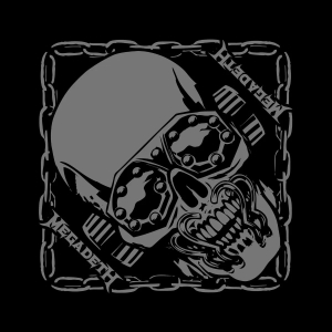 Megadeth - Vic Rattlehead Bandana ryhmässä MERCHANDISE / Merch / Nyheter / Hårdrock @ Bengans Skivbutik AB (5536309)