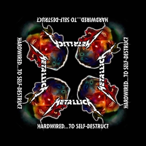 Metallica - Hardwired To Self Destruct Bandana ryhmässä MERCHANDISE @ Bengans Skivbutik AB (5536311)