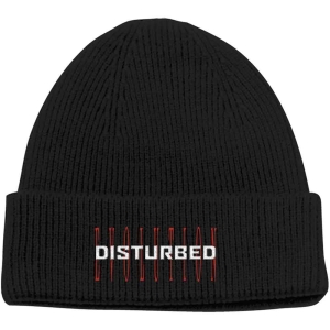 Disturbed - Evolution Bl Beanie H ryhmässä MERCHANDISE / Merch / Hårdrock @ Bengans Skivbutik AB (5536397)