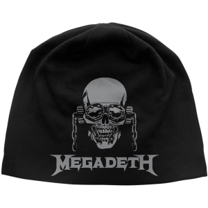 Megadeth - Vic / Logo Jd Print Beanie Hat ryhmässä MERCHANDISE / Merch / Nyheter / Hårdrock @ Bengans Skivbutik AB (5536475)