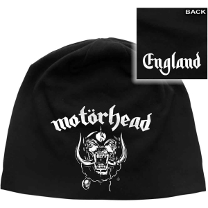 Motorhead - England Jd Print Beanie H ryhmässä MERCHANDISE / Merch / Hårdrock @ Bengans Skivbutik AB (5536487)