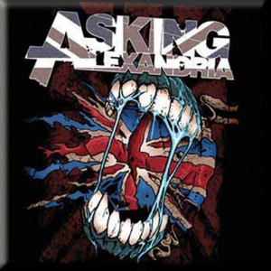 Asking Alexandria - Flag Eater Magnet ryhmässä MERCHANDISE / Merch / Hårdrock @ Bengans Skivbutik AB (5536621)