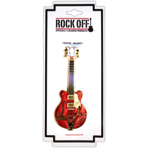 Rock Off - Mathew Street Rust Guitar Magnet ryhmässä MERCHANDISE / Merch / Övrigt @ Bengans Skivbutik AB (5536680)