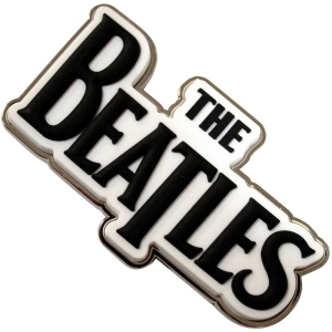 The Beatles - Black Drop T Logo Magnet ryhmässä MERCH @ Bengans Skivbutik AB (5536723)