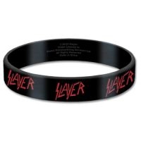 Slayer - Gummi Armband ryhmässä MERCHANDISE / Merch / Hårdrock @ Bengans Skivbutik AB (5536802)