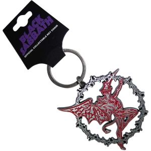 Black Sabbath - Daemon Ring Keychain ryhmässä MERCHANDISE / Merch / Hårdrock @ Bengans Skivbutik AB (5537000)