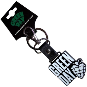 Green Day - Stacked Logo & Grenade Keychain ryhmässä MERCHANDISE / Merch / Punk @ Bengans Skivbutik AB (5537031)