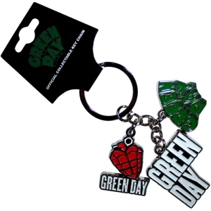 Green Day - Logo Charms Keychain ryhmässä MERCHANDISE / Merch / Punk @ Bengans Skivbutik AB (5537033)
