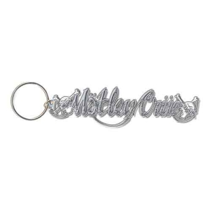 Motley Crue - Skull Logo Keychain ryhmässä MERCHANDISE / Merch / Hårdrock @ Bengans Skivbutik AB (5537056)