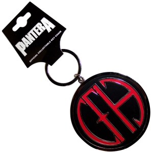 Pantera - Cowboys From Hell Emblem Keychain ryhmässä MERCHANDISE / Merch / Hårdrock @ Bengans Skivbutik AB (5537081)