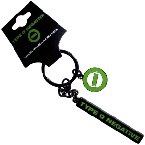 Type O Negative - Text Logo Keychain ryhmässä MERCHANDISE / Merch / Hårdrock @ Bengans Skivbutik AB (5537137)