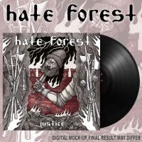 Hate Forest - Justice (Black Vinyl Lp) ryhmässä VINYYLI @ Bengans Skivbutik AB (5537149)