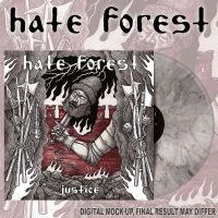 Hate Forest - Justice (Marbled Vinyl Lp) ryhmässä ME SUOSITTELEMME / Perjantain julkaisut / Fredag den 28:e Juni 2024 @ Bengans Skivbutik AB (5537151)