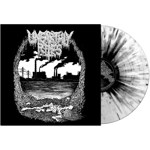 Unearthly Rites - Ecdysis (Black On White Splatter Vi ryhmässä VINYYLI / Hårdrock @ Bengans Skivbutik AB (5537169)