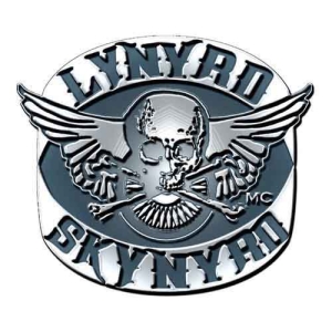 Lynyrd Skynyrd - Biker Patch Logo Pin Badge ryhmässä MERCHANDISE @ Bengans Skivbutik AB (5537345)