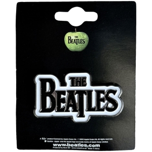The Beatles - Drop T Logo Bl Pin Badge ryhmässä MERCHANDISE / Merch / Pop-Rock @ Bengans Skivbutik AB (5537423)