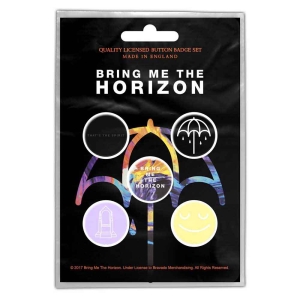 Bring Me The Horizon - That's The Spirit Button Badge Pack ryhmässä MERCHANDISE / Merch / Hårdrock @ Bengans Skivbutik AB (5537456)