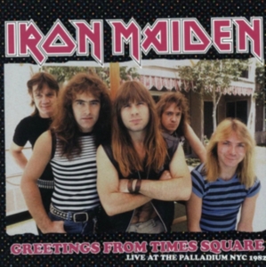 Iron Maiden - Greetings From Times Square - Live At Th ryhmässä Labels /  @ Bengans Skivbutik AB (5537565)