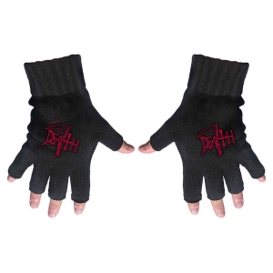 Death - Logo Fingerless Gloves ryhmässä MERCHANDISE @ Bengans Skivbutik AB (5537579)