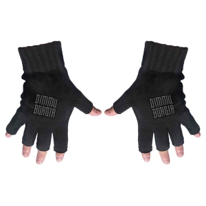 Dimmu Borgir - Logo Fingerless Gloves ryhmässä MERCHANDISE / Merch / Hårdrock @ Bengans Skivbutik AB (5537580)