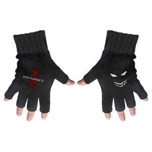 Disturbed - Reddna Fingerless Gloves ryhmässä MERCHANDISE / Merch / Hårdrock @ Bengans Skivbutik AB (5537581)