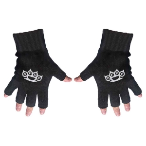 Five Finger Death Punch - Logo Fingerless Gloves ryhmässä MERCHANDISE @ Bengans Skivbutik AB (5537582)