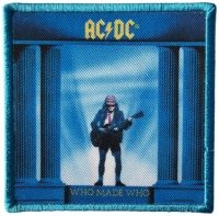 Ac/Dc - Patch Who Made Who Printed  (8,9 X ryhmässä MERCHANDISE / Kangasmerkki / Heavy Metal @ Bengans Skivbutik AB (5537649)