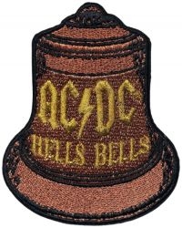 Ac/Dc - Patch Hells Bells (8,1 X 6,4 Cm) ryhmässä MERCHANDISE / Kangasmerkki / Heavy Metal @ Bengans Skivbutik AB (5537652)