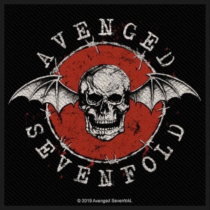 Avenged Sevenfold - Distressed Skull Standard Patch ryhmässä MERCHANDISE / Merch / Hårdrock @ Bengans Skivbutik AB (5537738)