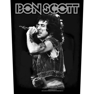 Bon Scott - Bon Scott Back Patch ryhmässä MERCHANDISE / Merch / Hårdrock @ Bengans Skivbutik AB (5537775)