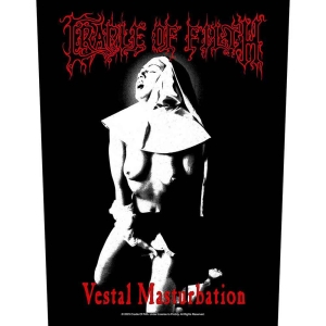 Cradle Of Filth - Vestal Masturbation Back Patch ryhmässä MERCHANDISE @ Bengans Skivbutik AB (5537796)