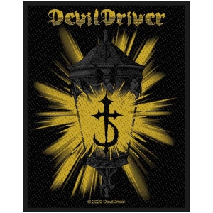 Devildriver - Lantern Standard Patch ryhmässä MERCHANDISE / Merch / Hårdrock @ Bengans Skivbutik AB (5537835)