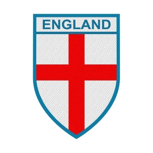 Generic - England Standard Patch ryhmässä MERCHANDISE @ Bengans Skivbutik AB (5537890)