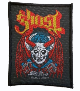 Ghost - Patch Demoniac (9,9 X 7,7 Cm) ryhmässä MERCHANDISE / Merch / Kommande / Hårdrock @ Bengans Skivbutik AB (5537903)