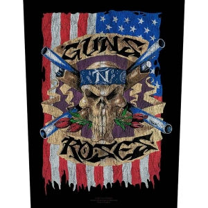 Guns N Roses - Flag Back Patch ryhmässä MERCH @ Bengans Skivbutik AB (5537947)