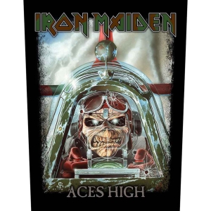 Iron Maiden - Aces High Back Patch ryhmässä MERCHANDISE / Merch / Hårdrock @ Bengans Skivbutik AB (5537976)