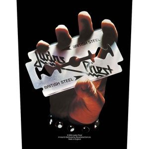 Judas Priest - British Steel Back Patch ryhmässä MERCH @ Bengans Skivbutik AB (5538027)