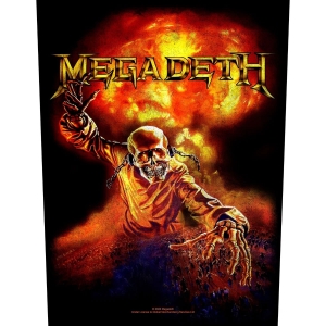 Megadeth - Nuclear Back Patch ryhmässä MERCHANDISE / Merch / Nyheter / Hårdrock @ Bengans Skivbutik AB (5538106)